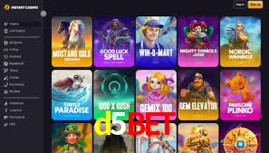 Sinta a adrenalina dos jogos de cassino com d5bet
